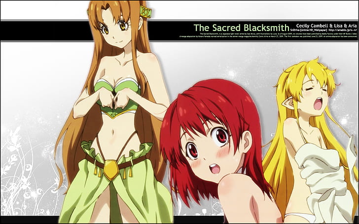HD wallpaper: Anime, The Sacred Blacksmith | Wallpaper Flare
