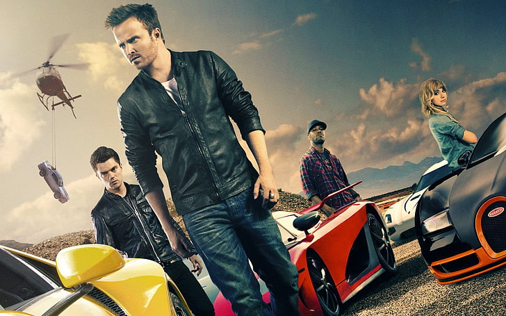 Need for Speed case cover, 2014, aaron paul, tobey marshall, dino brewster, HD wallpaper