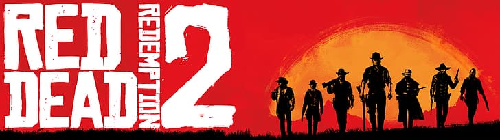 Red Dead Redemption 2, super ultrawide, HD wallpaper