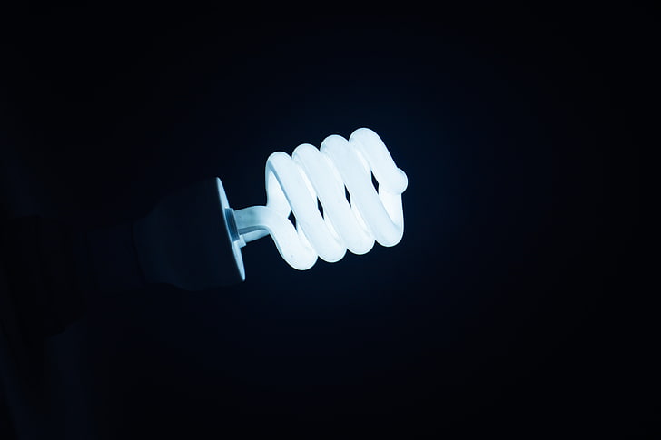 light bulb, dark, glowing, human hand, human body part, illuminated, HD wallpaper