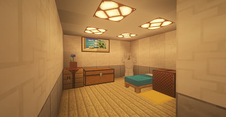 Hd Wallpaper Minecraft Living Rooms Wallpaper Flare