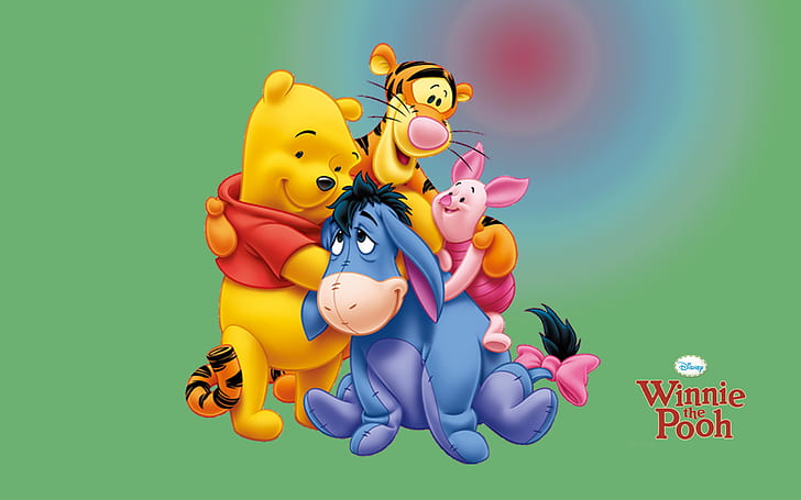 Winnie The Pooh And Friends Cartoon Image For Desktop Hd Wallpaper For Pc Tablet And Mobile 2560×1600, HD wallpaper