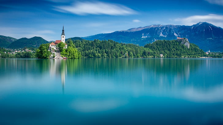 Bled, Slovenia, Lake Bled, beautiful, nature, landscape, HD wallpaper