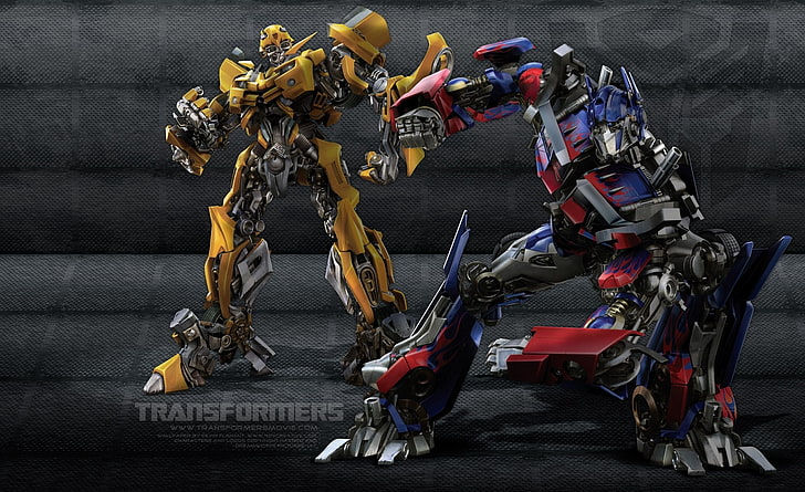 HD wallpaper: Transformers 1, Transformers Optimus Prime and Bumble Bee  digital wallpaper | Wallpaper Flare