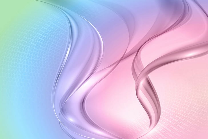 Rainbow colors abstract, background, creative, waves, HD wallpaper