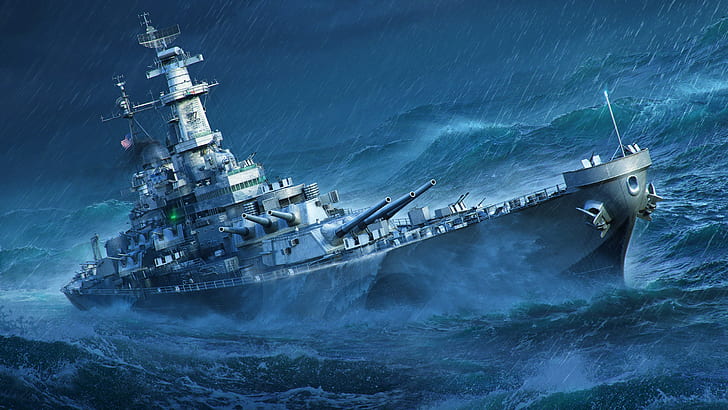 Storm, Missouri, World of Warships, Battleship