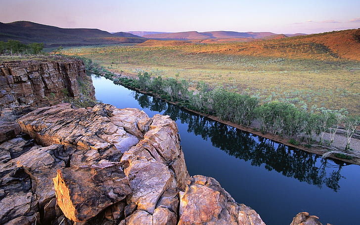 Pentecost River on Kimberley Plateau, Australia