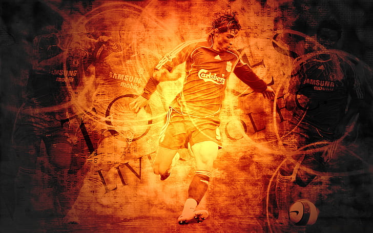 sport, England, Fernando Torres, Liverpool, clubs, football, HD wallpaper
