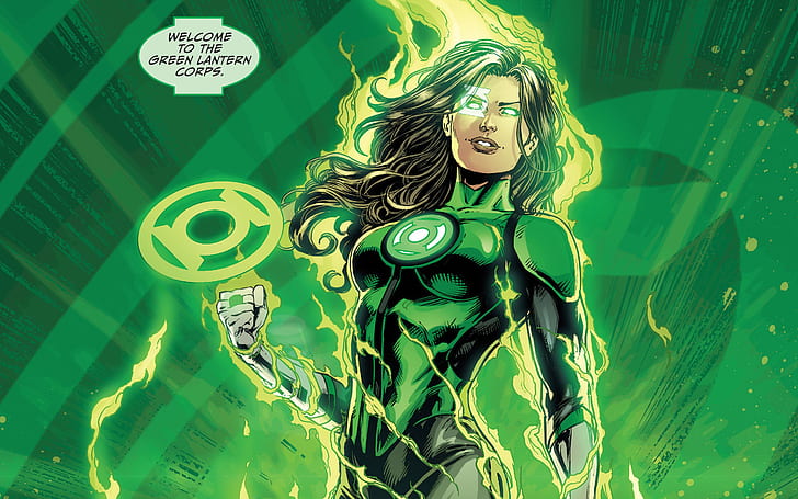 Green Lantern Jessica Cruz Wallpapers Ultrahd 4k Background Images 1920×1200