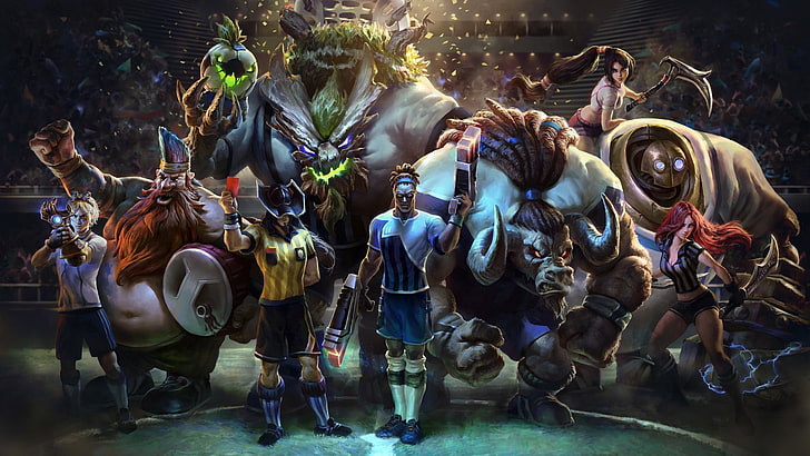 Video Game, League Of Legends, Akali (League Of Legends), Alistar (League Of Legends)