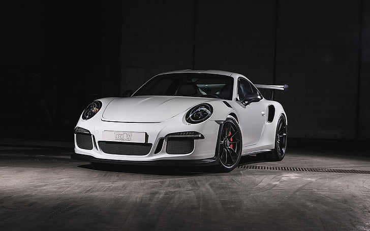 Hd Wallpaper White Coupe Techart Porsche 911 Gt3 Rs Carbon Sport 2016 Wallpaper Flare