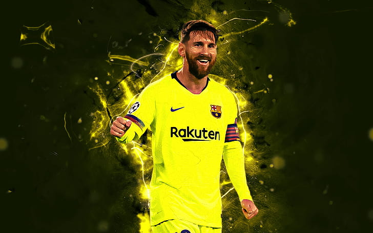 Soccer, Lionel Messi, Argentinian, FC Barcelona, HD wallpaper