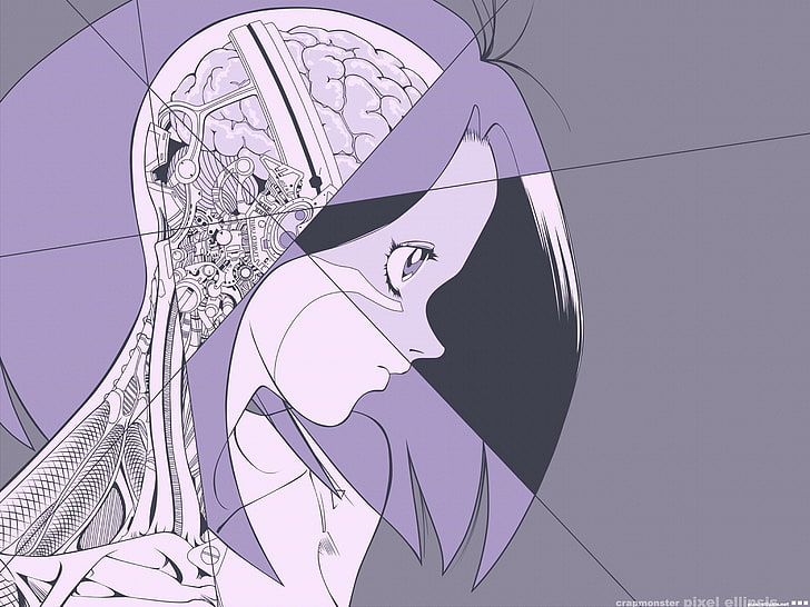 HD wallpaper: female cartoon character sketch, anime, Battle Angel Alita,  anatomy | Wallpaper Flare