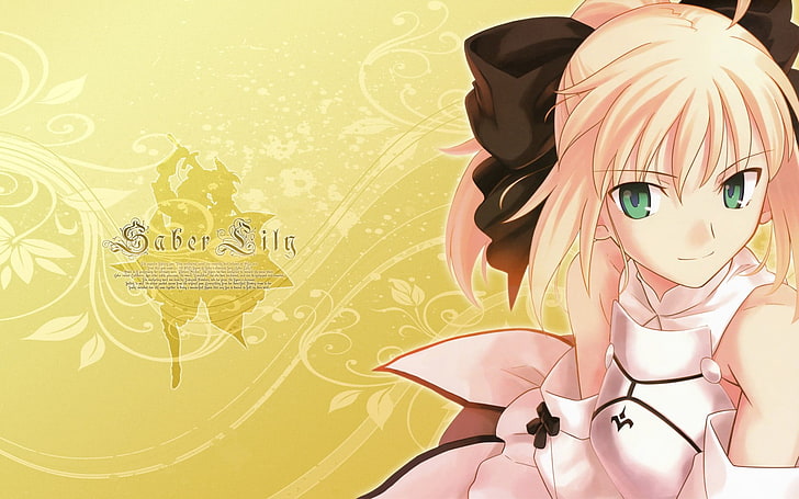 Saber, Fate/Unlimited Codes, Fate Series, Saber Lily, blonde, HD wallpaper
