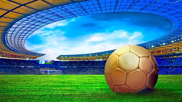 ball, soccer ball, game equipment, football, sport, kick, player, HD wallpaper