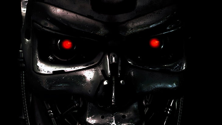 Terminator robot, movies, endoskeleton, machine, cyborg, science fiction, HD wallpaper