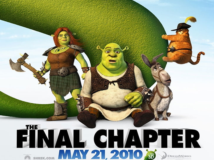 Shrek Forever After Official, representation, human representation, HD wallpaper