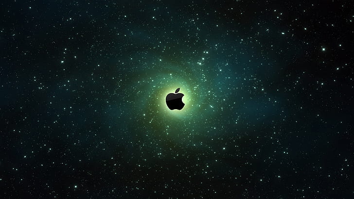 Apple Vortex HD, apple logo