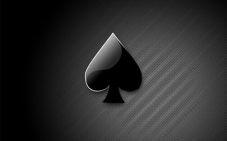 ace, black, cards, Maverick, Spade, HD wallpaper