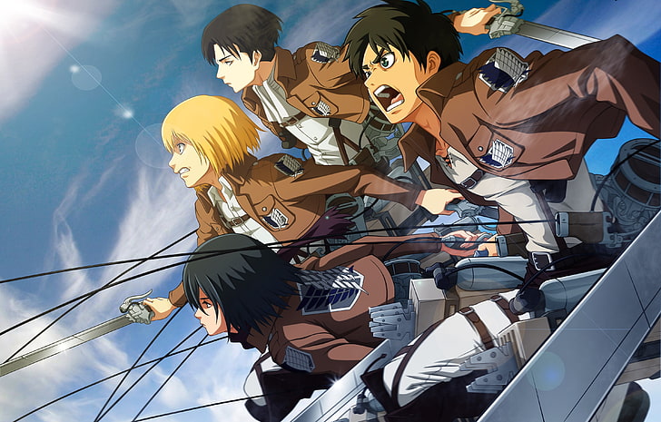 Attack of Titans wallpaper, anime, Armin Arlert, Shingeki no Kyojin