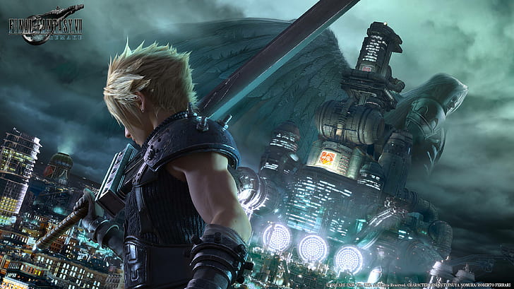 Final Fantasy, Final Fantasy VII, Cloud Strife, Video Game
