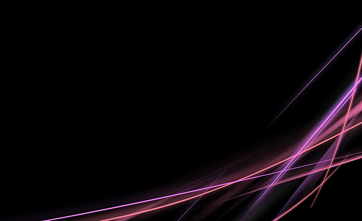 Windows Vista Aero 18, pink wave abstract digital wallpaper, copy space, HD wallpaper
