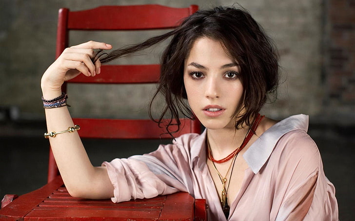 Olivia Thirlby, celebrity, brunette, women, actress, looking at viewer, HD wallpaper