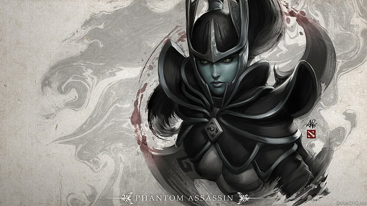 Dota, Defense of the ancient, Phantom Assassin, HD wallpaper