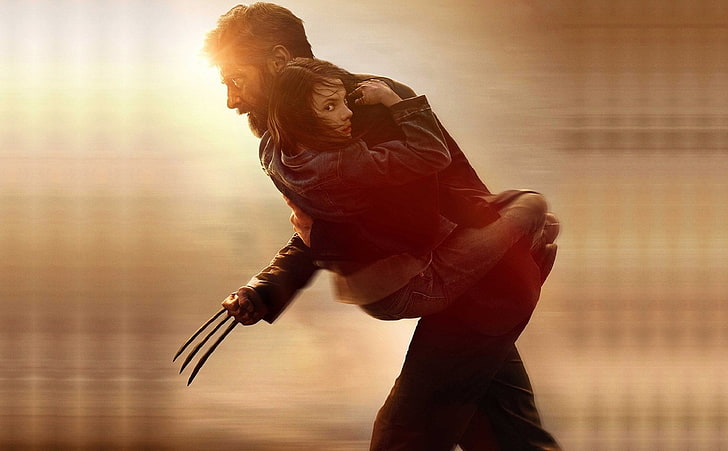 Movie, Logan, Dafne Keen, Hugh Jackman, Wolverine, X-23, lifestyles, HD wallpaper