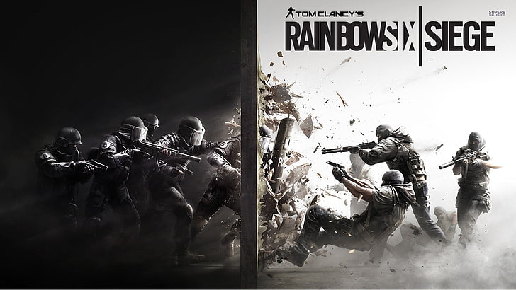 Tom Clancy's Rainbowsix Siege digital wallpaper, Ubisoft, Rainbow Six: Siege