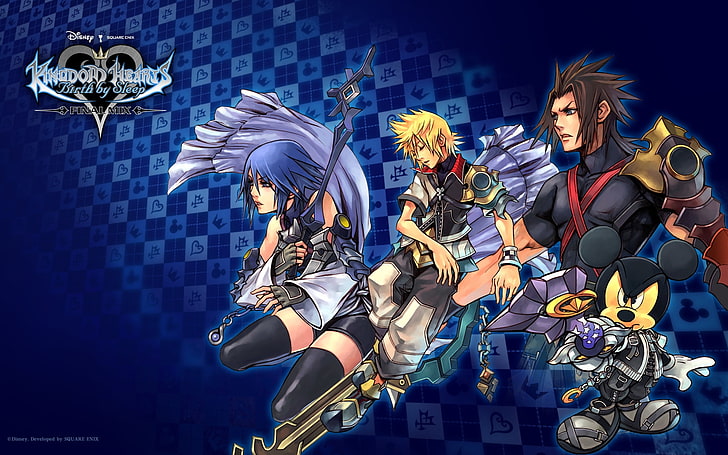 aqua kingdom hearts Kingdom Hearts Birth by Sleep Video Games Kingdom Hearts HD Art, HD wallpaper