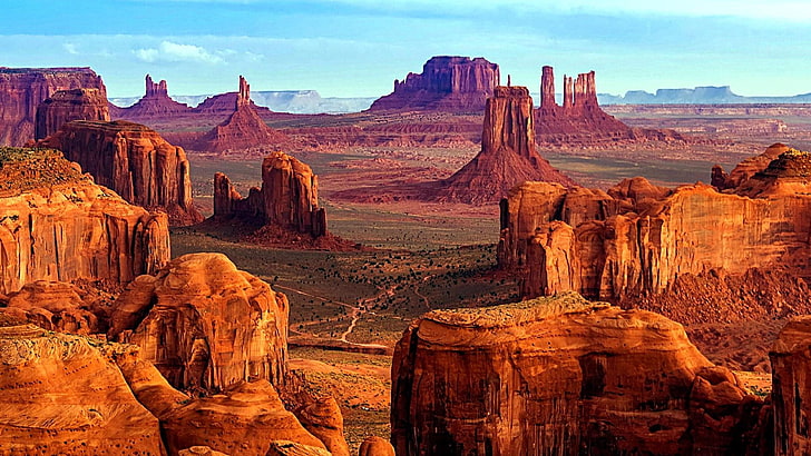 HD wallpaper: canyon, rock, monument valley, desert, wilderness, butte,  grand canyon | Wallpaper Flare