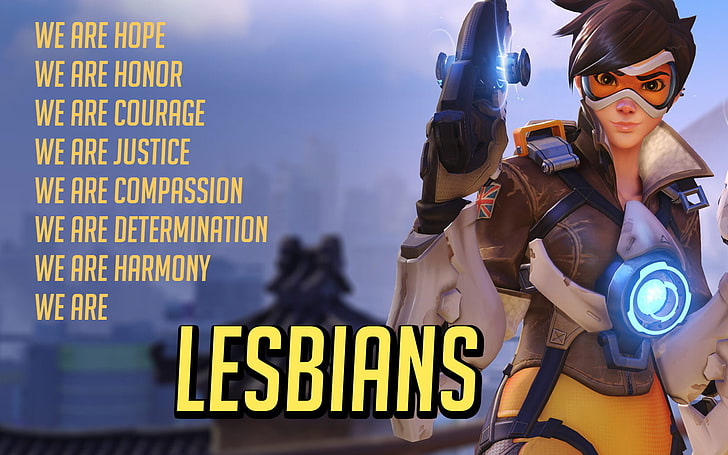 Lesbian tracer Discover mei