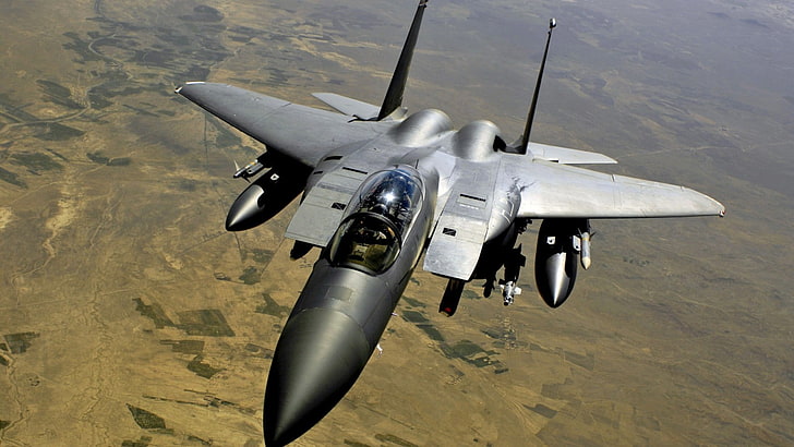 Aviator, jet fighter, McDonnell Douglas F-15 Eagle, military, HD wallpaper