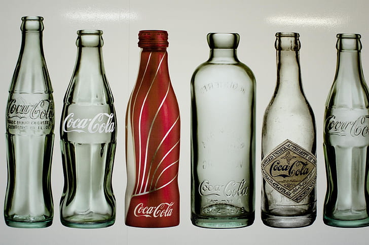 glass bottles cocacola evolution People Glasses HD Art, Coca-Cola, HD wallpaper