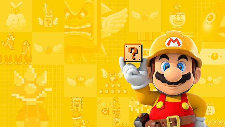 Super Mario, Super Mario Bros., HD wallpaper