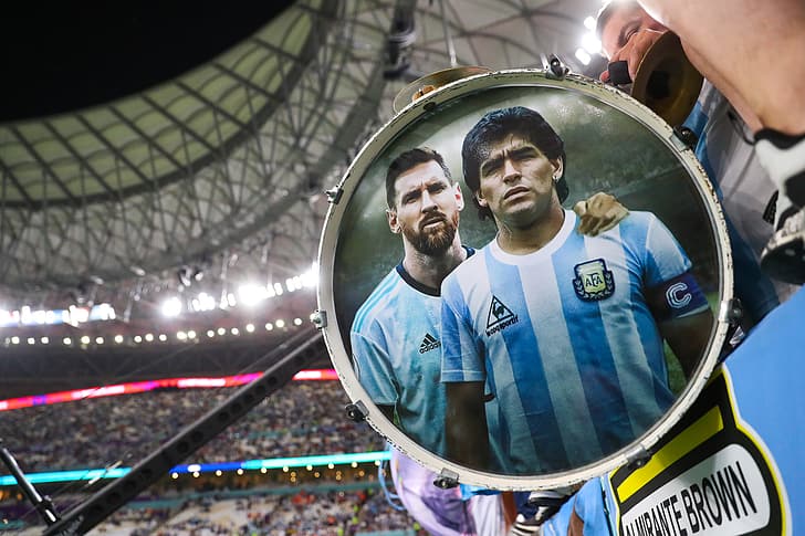 Football, footballers, football stadium, Argentina, soccer, HD wallpaper