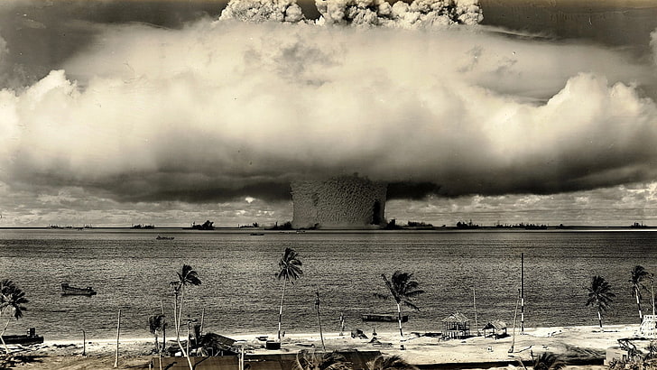 untitled, Bikini Atoll, nuclear, water, nature, pollution, environment