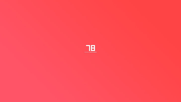 white text on red background, minimalism, colorful, Trap Nation, HD wallpaper