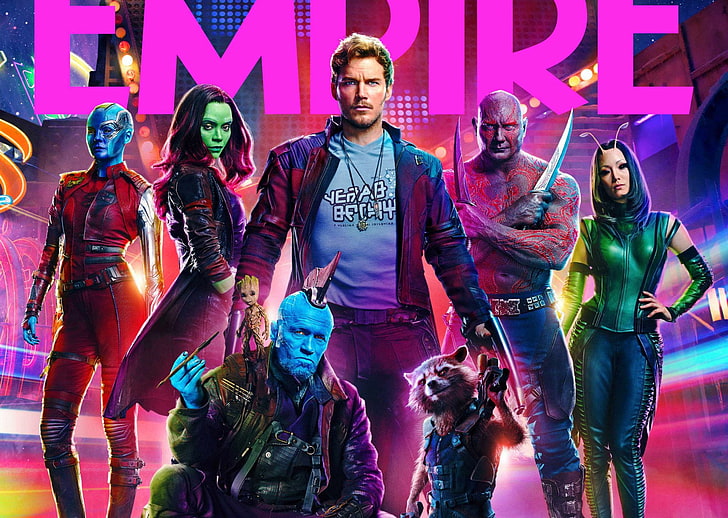 Movie, Guardians of the Galaxy Vol. 2, Drax The Destroyer, Gamora