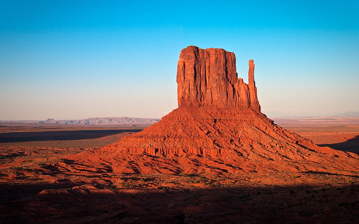 landscapes desert arizona monument valley rock formations Architecture Monuments HD Art, HD wallpaper