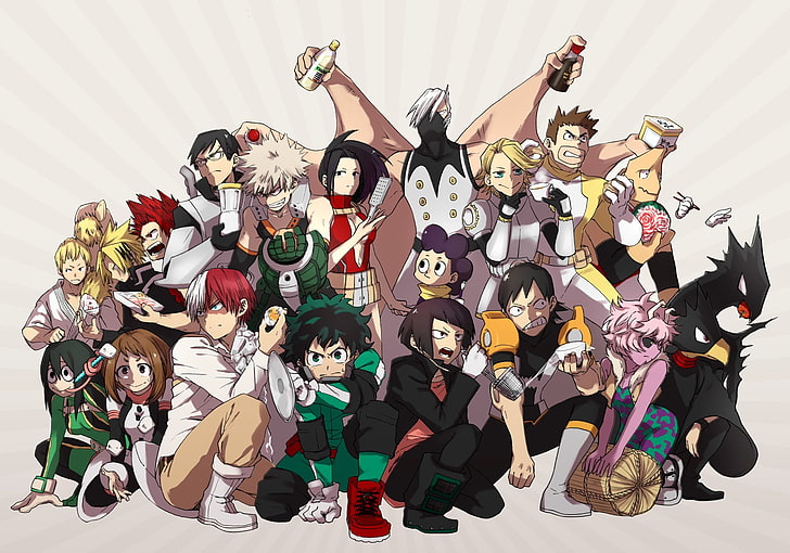 anime, hero, manga, powerful, strong, yuusha, grenade, Boku no Hero Academy
