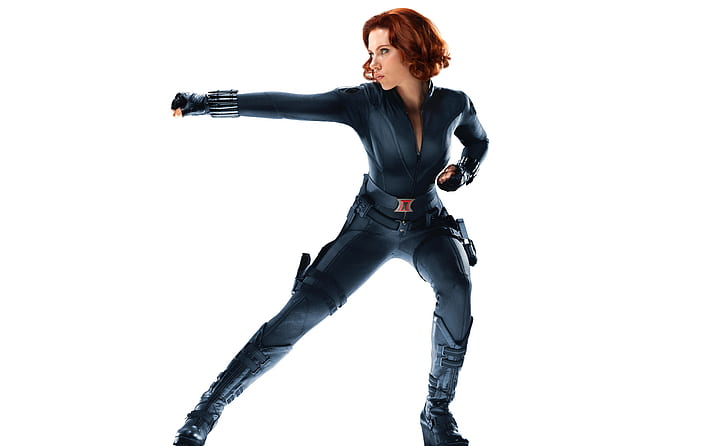 look, pose, background, actress, Scarlett Johansson, costume