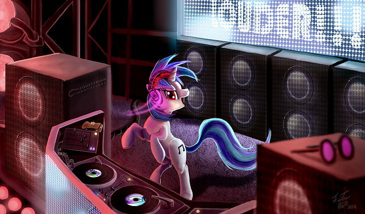 TV Show, My Little Pony: Friendship is Magic, DJ, DJ Pon-3, HD wallpaper