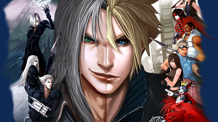 Final Fantasy VII, video games, Sephiroth, Final Fantasy VII: Advent Children