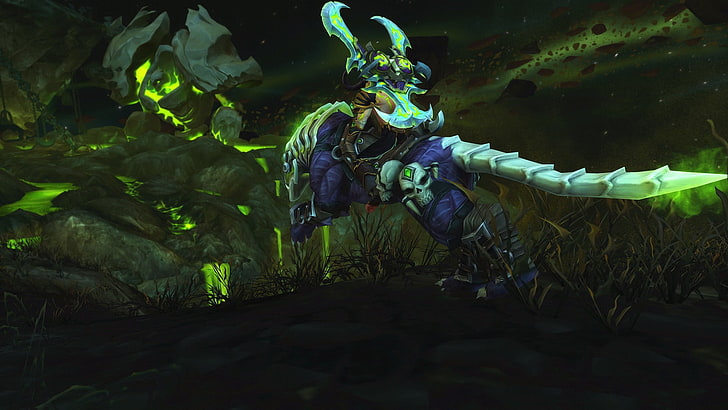 video game screenshot, Demon Hunter WoW, video games,  World of Warcraft, HD wallpaper