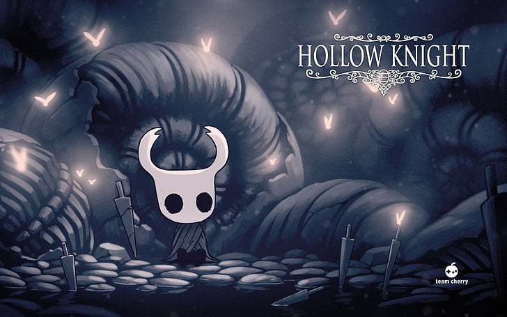 Video Game, Hollow Knight, communication, no people, illuminated, HD wallpaper