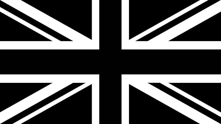 HD wallpaper: black, flag, UK, England, Britain | Wallpaper Flare