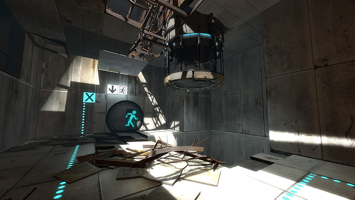game site screenshot, Portal 2, Valve Corporation, Aperture Laboratories