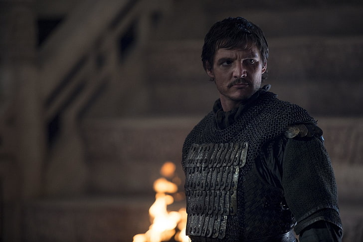 Movie, The Great Wall, Pedro Pascal, portrait, one person, looking at camera